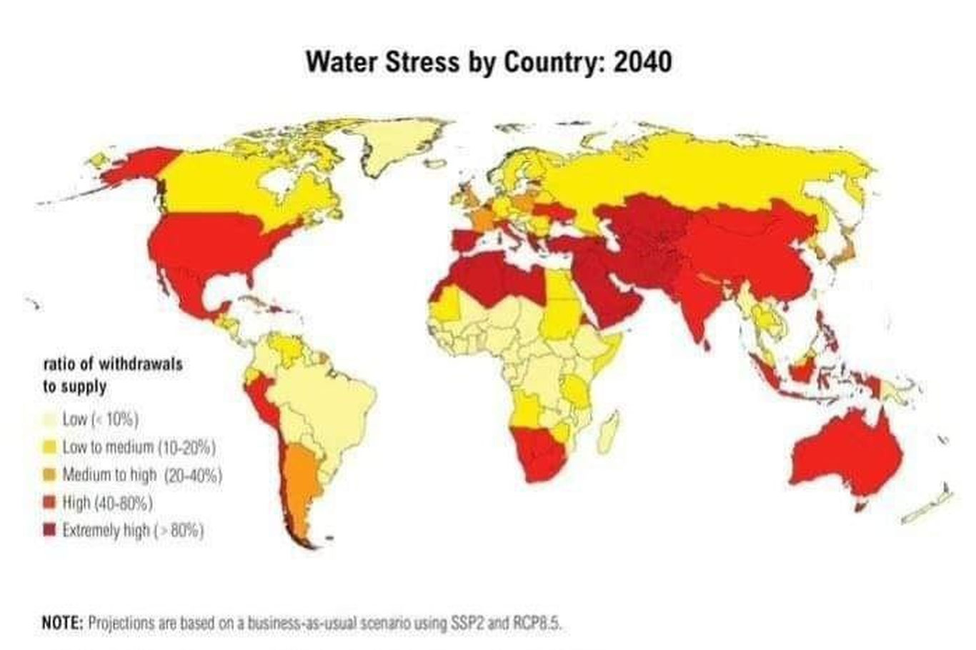 2040 йилга бориб Ўзбекистон аҳолиси сув танқислигидан жиддий азият чека бошлайди
