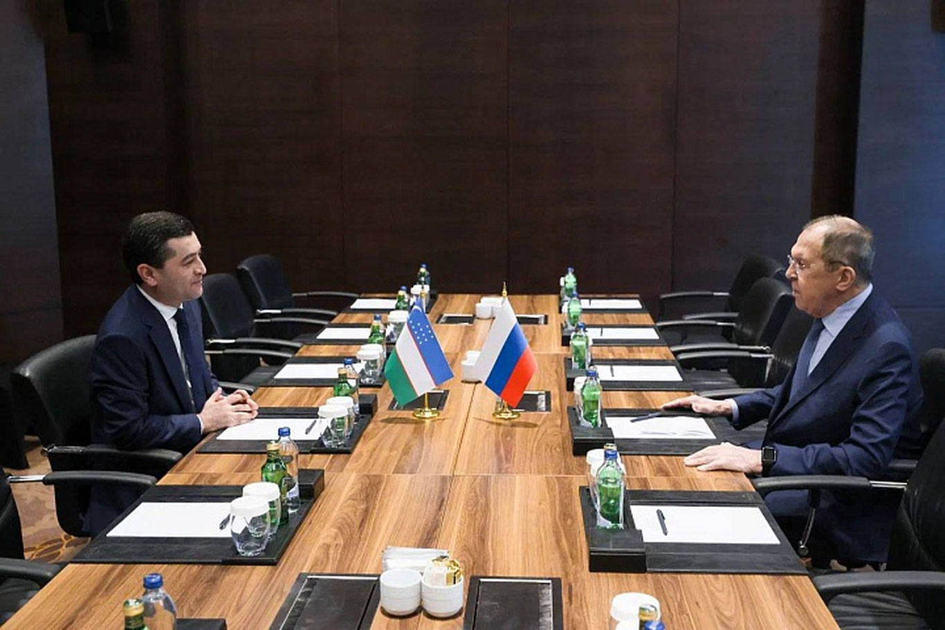 Бахтиёр Саидов Лавров билан учрашди