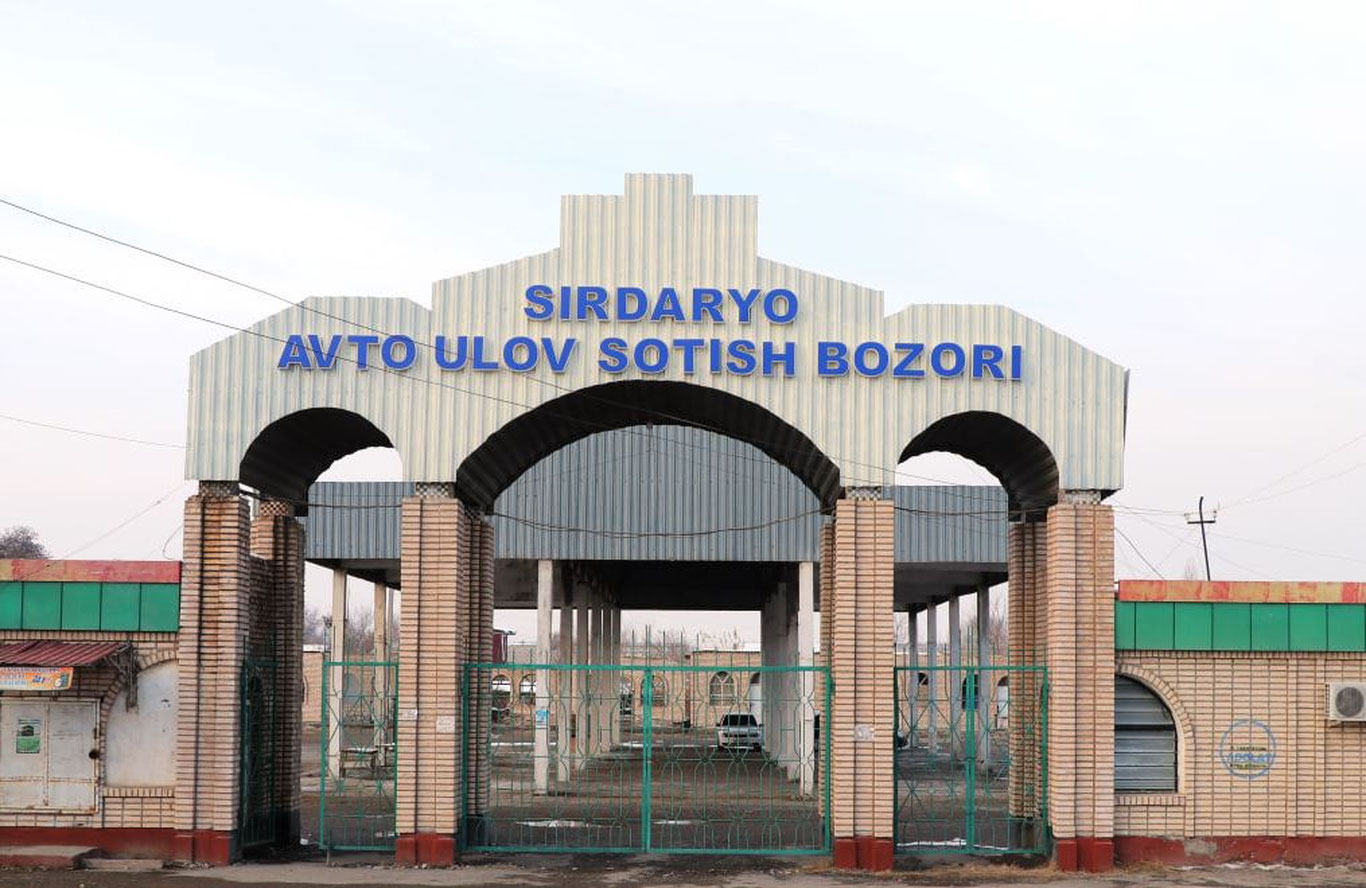 Sirdaryodagi avtomobil bozori hozircha hech qayerga ko‘chirilmaydi