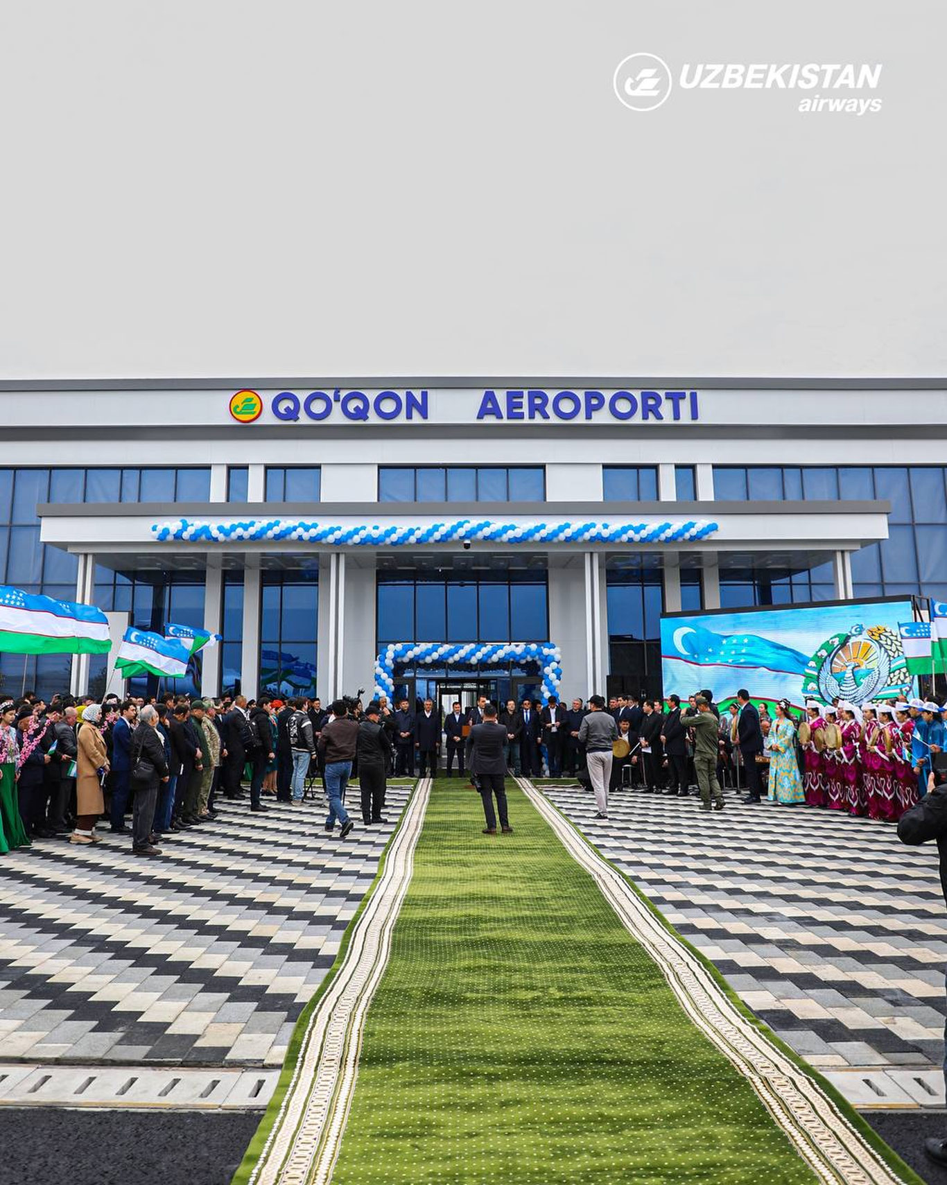 Qo‘qon aeroporti rasman ochildi