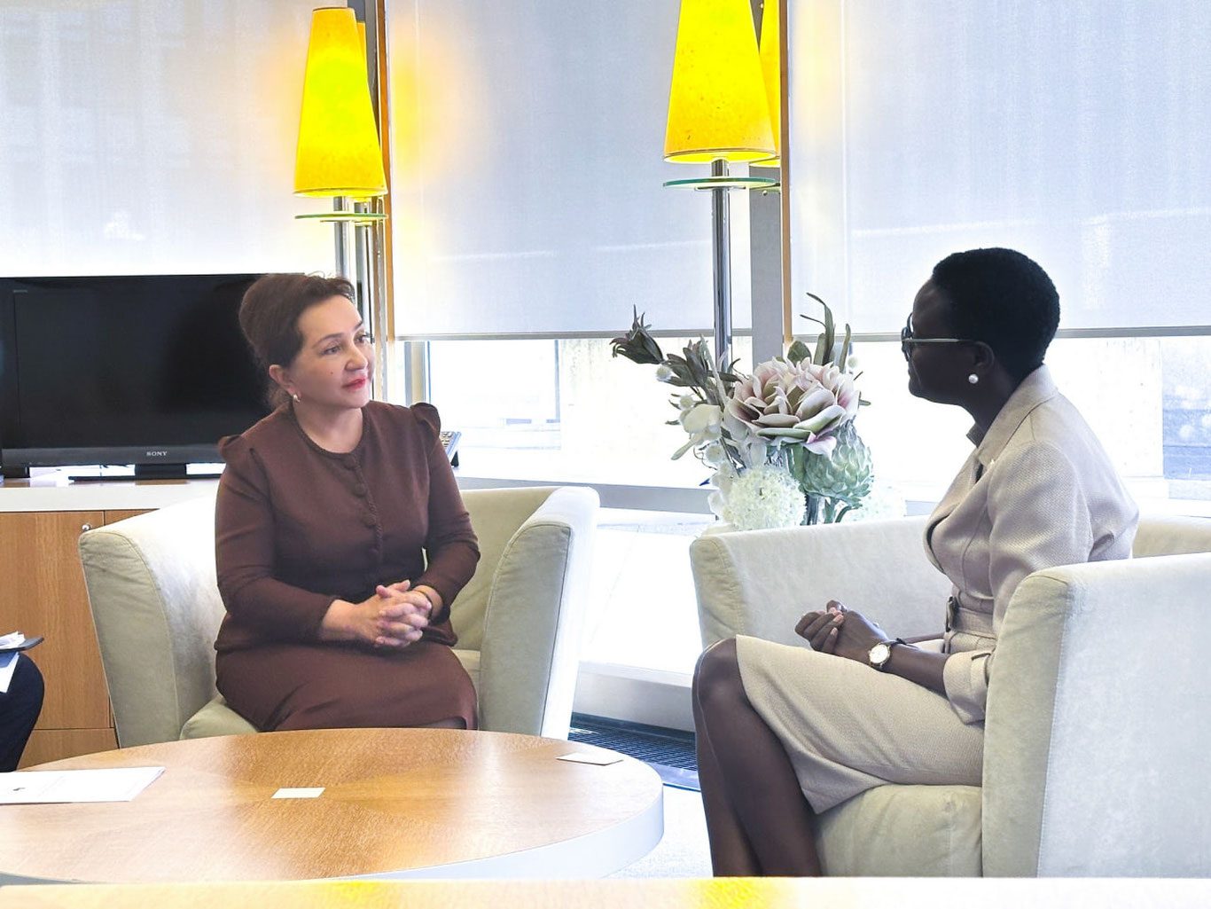 Сенат раиси Парламентлараро иттифоқ Раиси билан учрашди