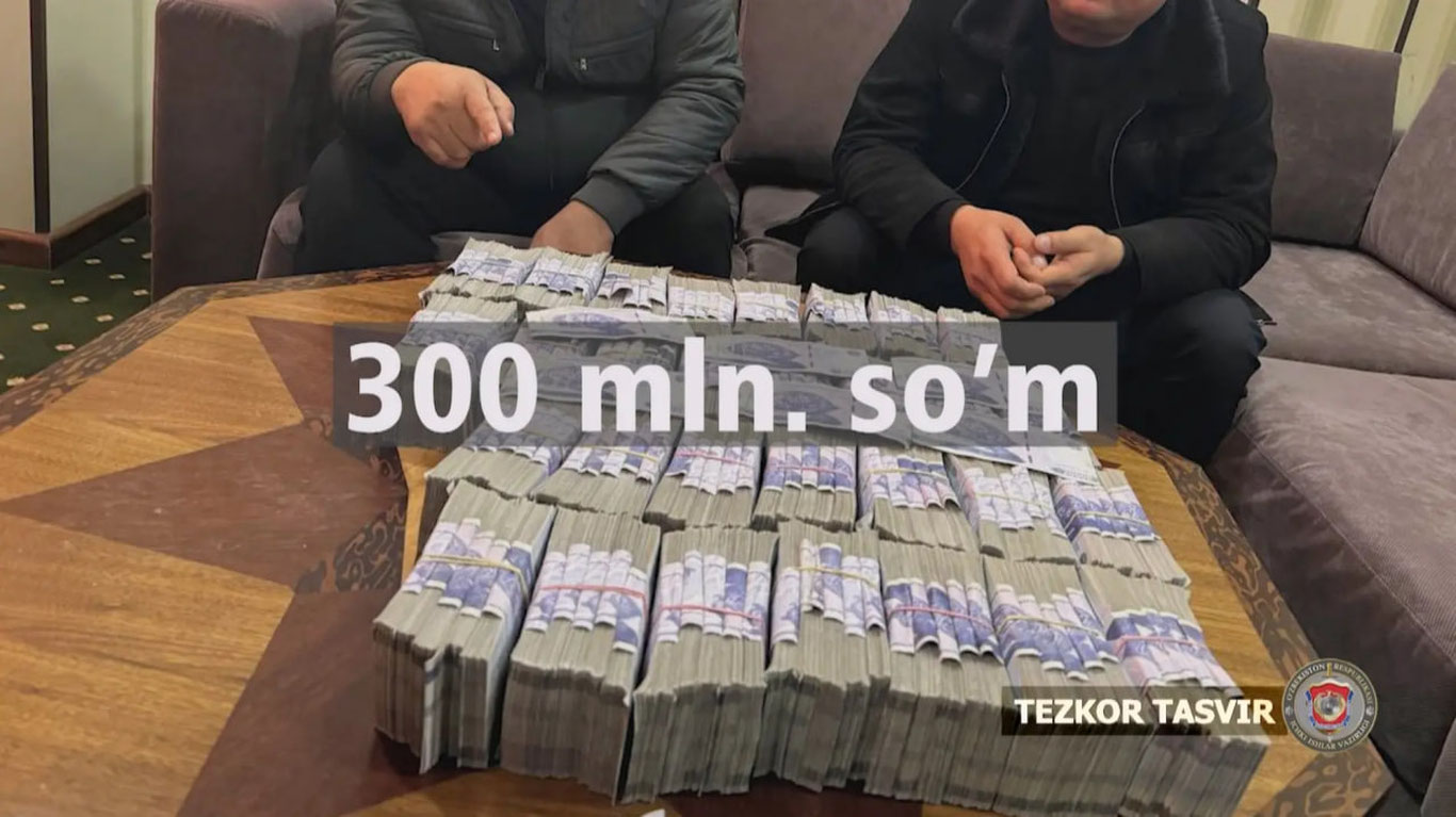 Жиззахда Ҳудудгаз бўлим бошлиғи пора устида ушланди