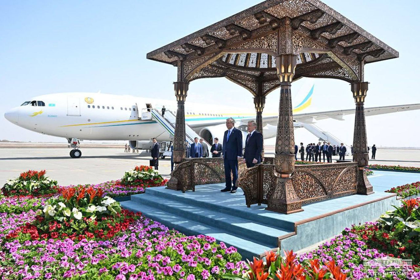 To‘qayev O‘zbekistonga keldi