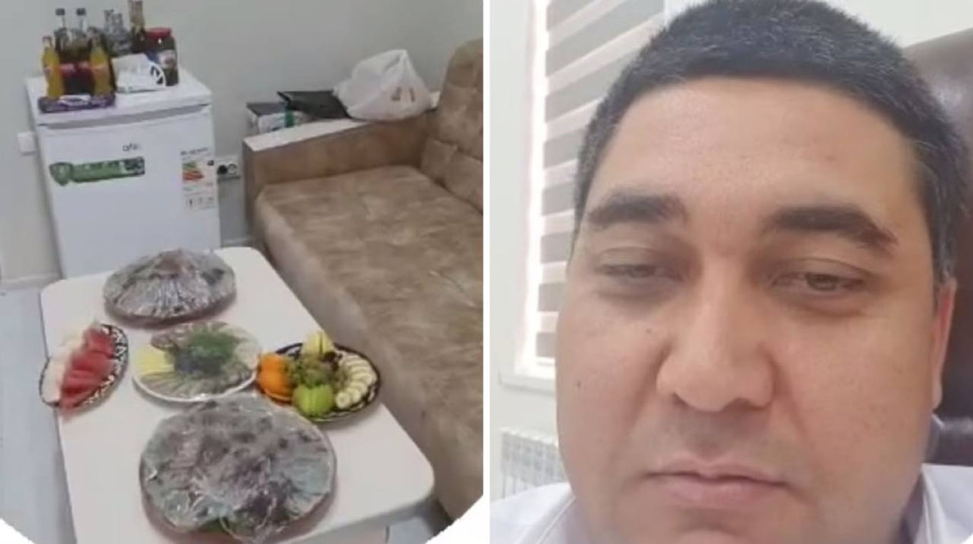 Давлат идорасида курсдошларини маишатга чорлаган мансабдор лавозимидан олинди — видео