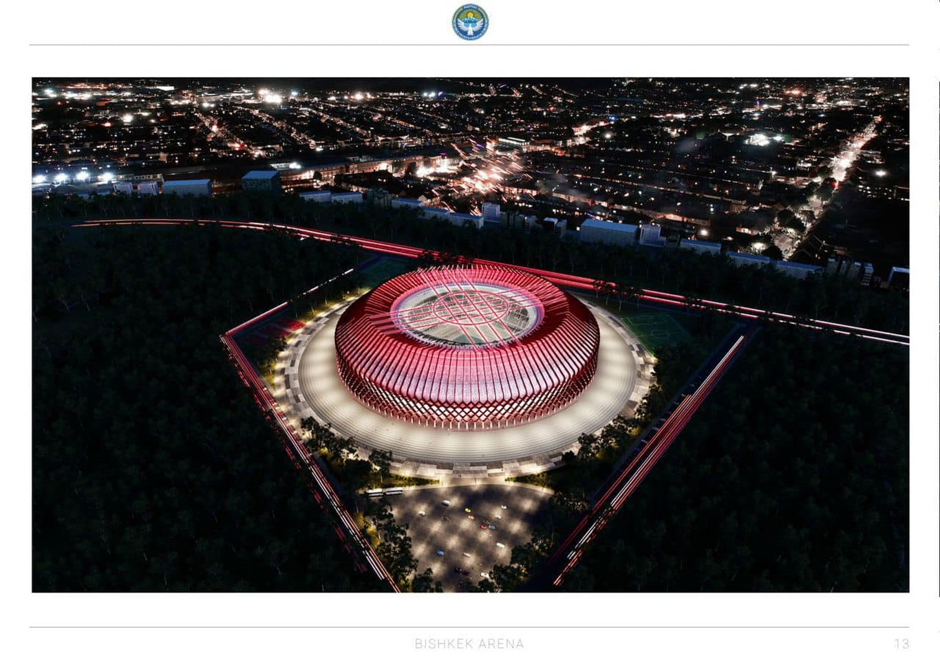Qirg'izistonda Markaziy Osiyodagi eng yirik stadion quriladi