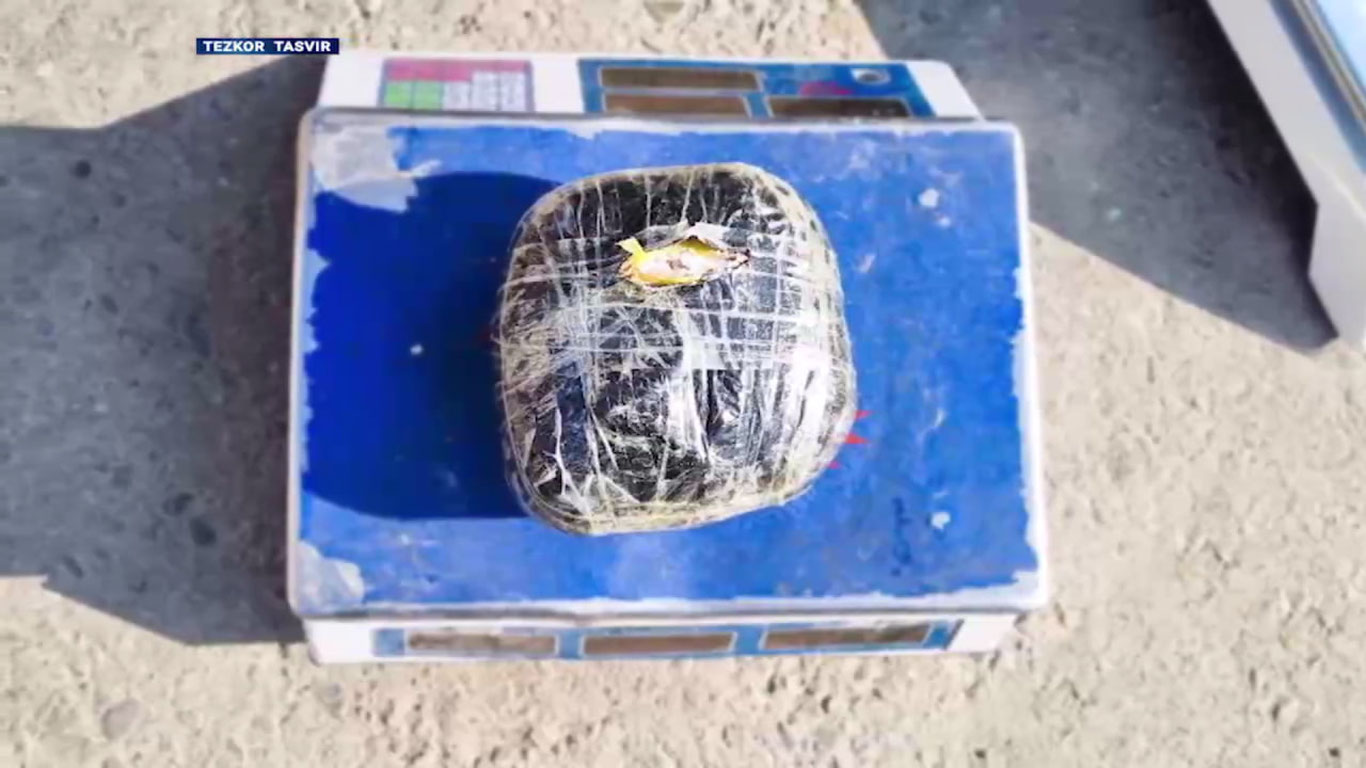 Ўзбек-тожик чегарасида “героин” тўхтатиб қолинди