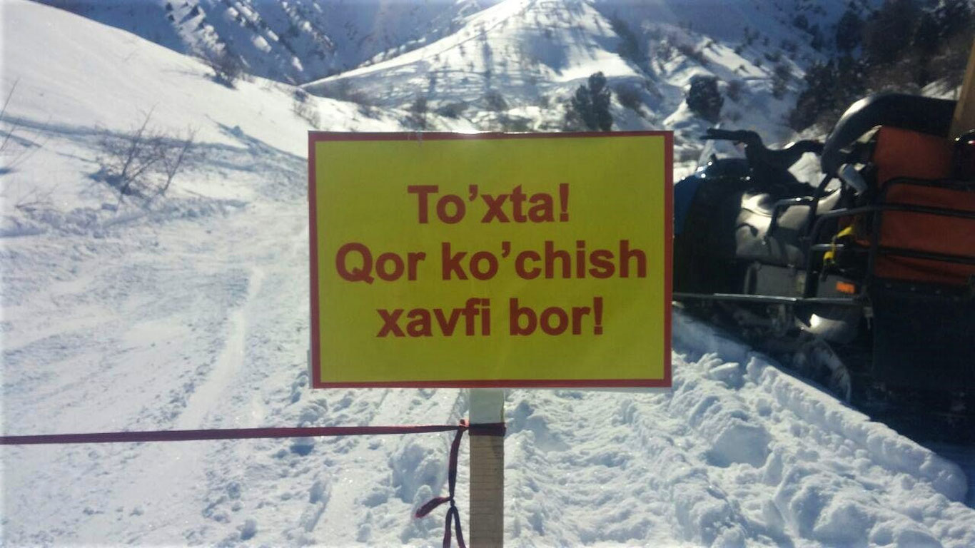 Тошкент вилоятида қор кўчиши хавфи эълон қилинди