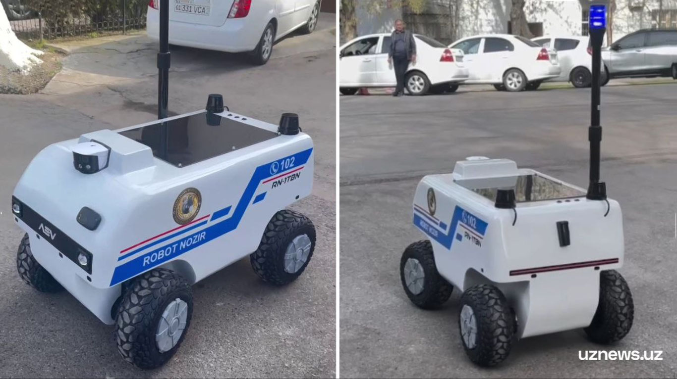 Toshkent ko‘chalarida robokop paydo bo‘ldi