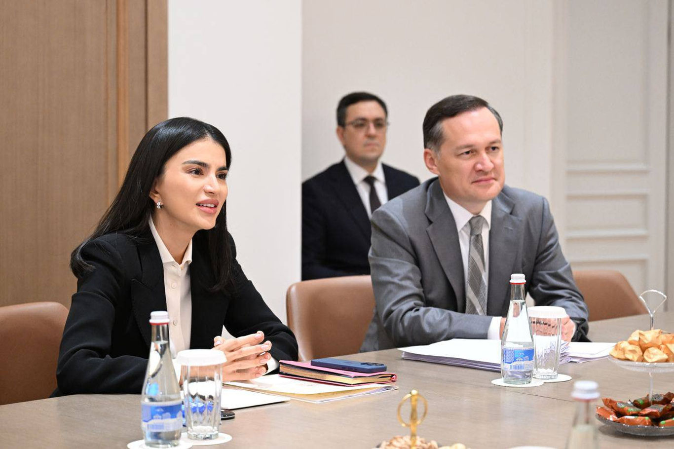 Saida Mirziyoyeva va Komil Allamjonov AQSH elchisi bilan uchrashdi