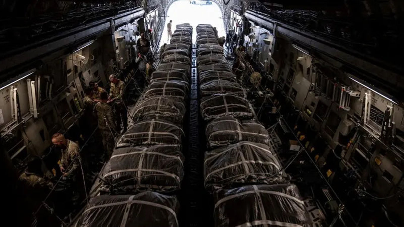 АҚШ Ғазога 10 тоннадан ортиқ гуманитар ёрдам юборди