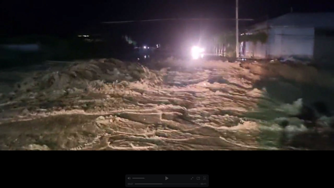 Фарғонага кучли сел келди