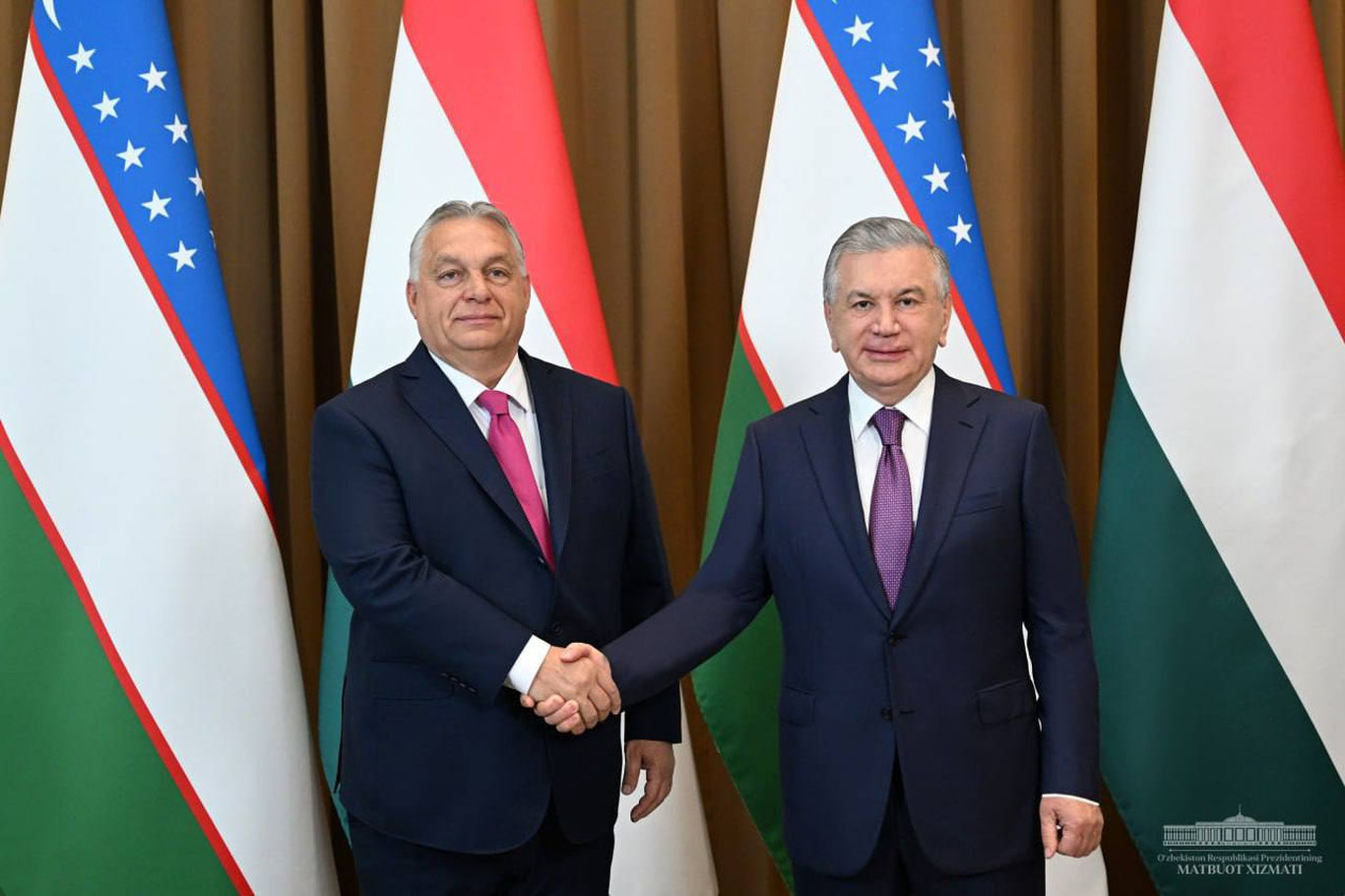 Shavkat Mirziyoyev Viktor Orban bilan uchrashuv o'tkazdi
