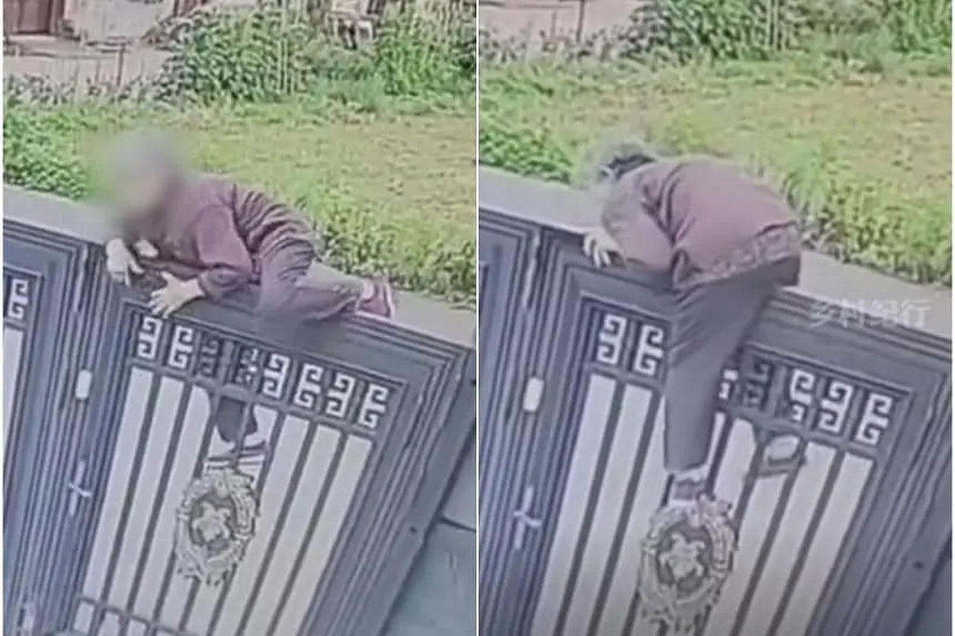 Хитойда 92 ёшли аёл қариялар уйидан қочмоқчи бўлди