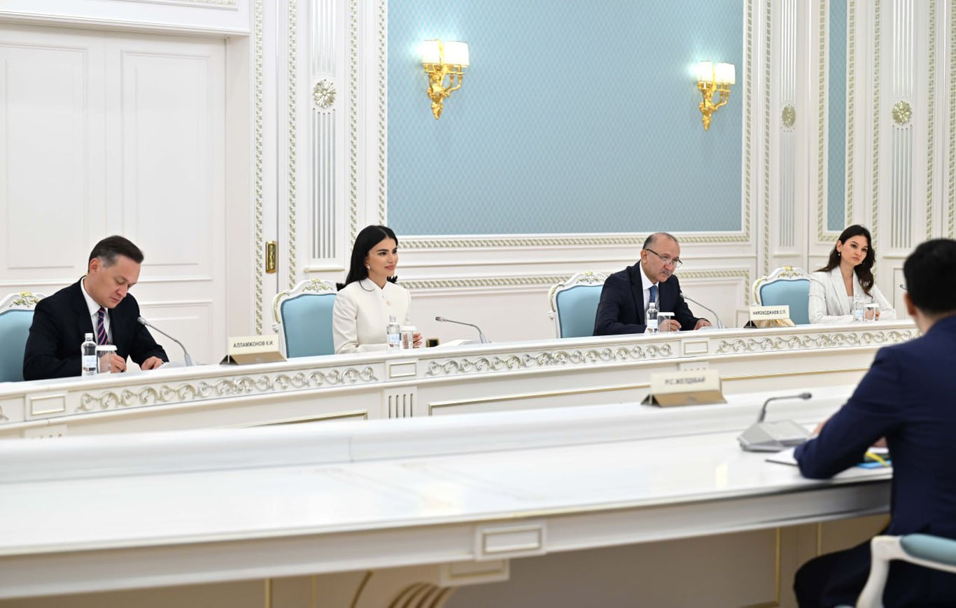 Саида Мирзиёева Қозоғистон Президенти билан учрашди