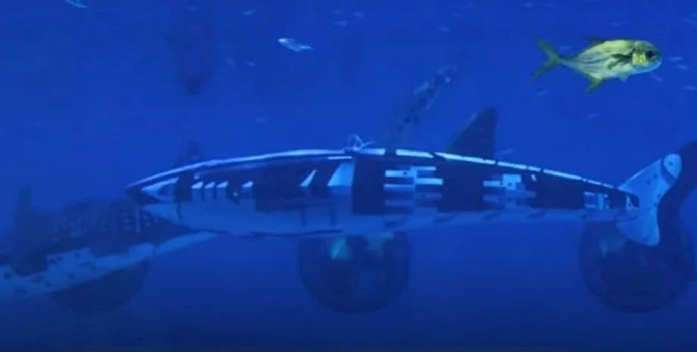 Хитойда акула шаклидаги робот яратилди