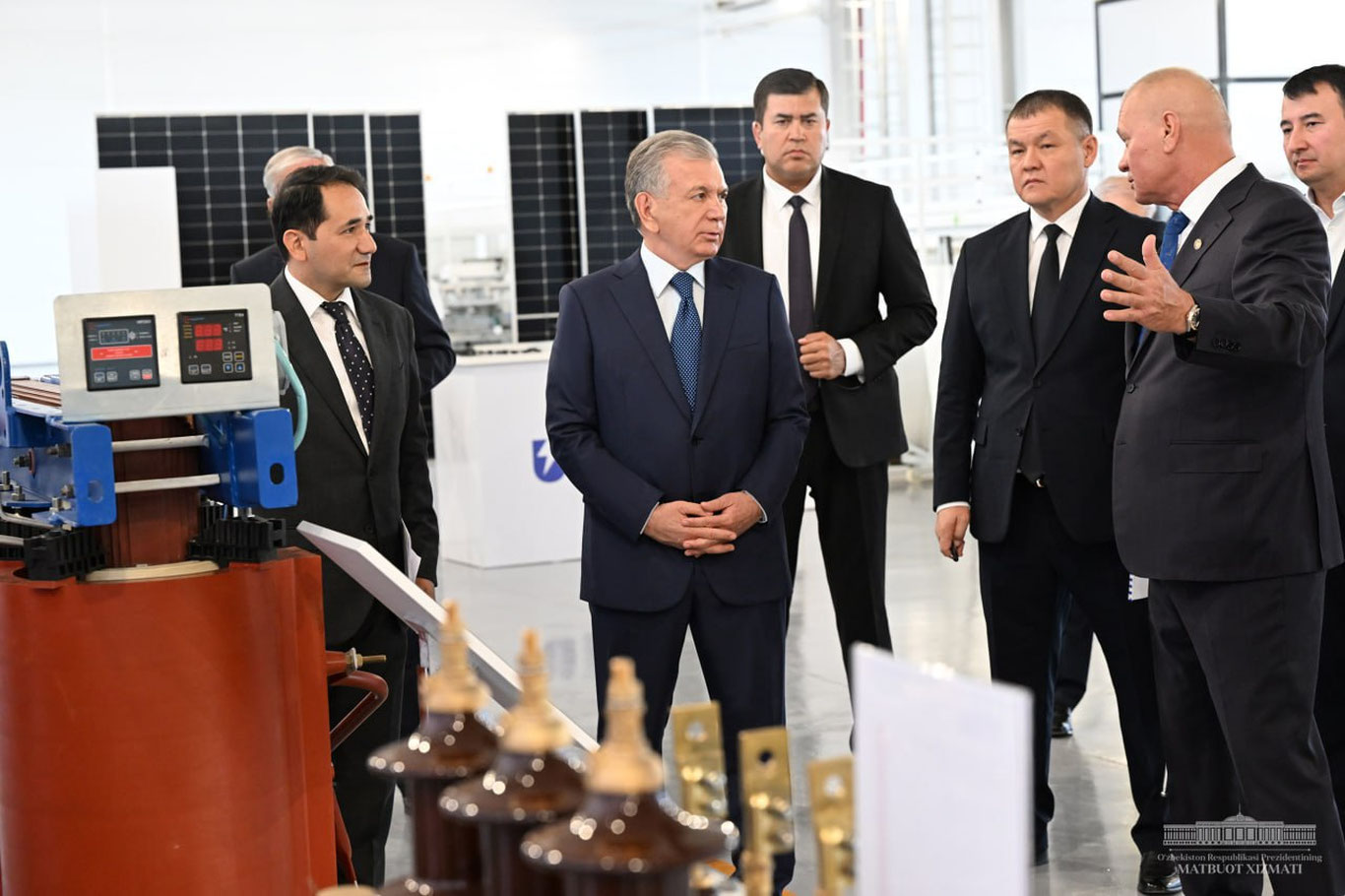 Президент Қорақалпоғистондаги қўшма корхонанинг янги лойиҳаси билан танишди