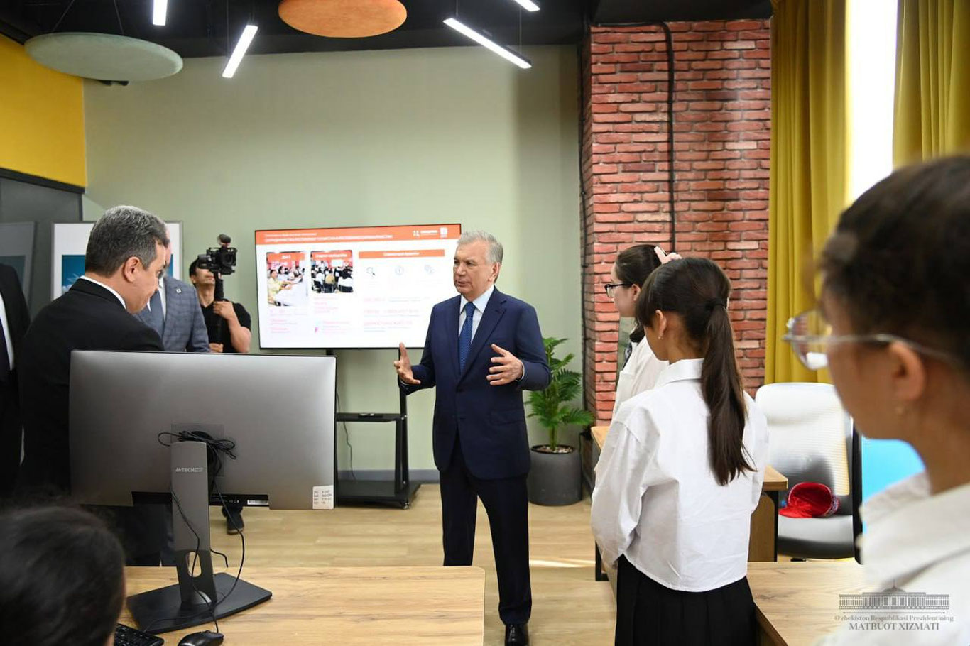 Prezident IT-parkning Qoraqalpog‘iston filialiga bordi