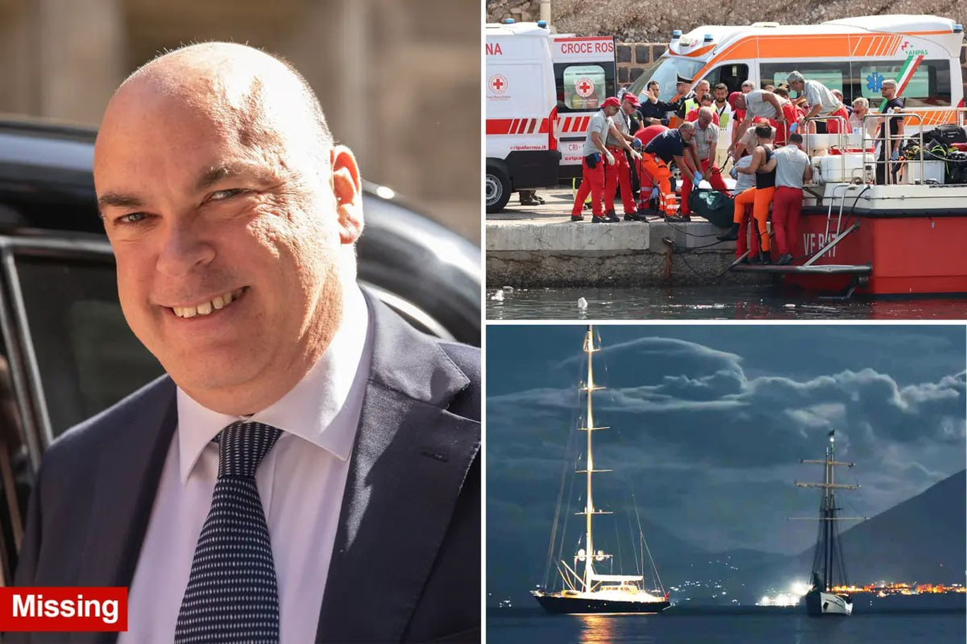 Italiya qirg‘oqlarida superyaxta cho‘kib ketdi