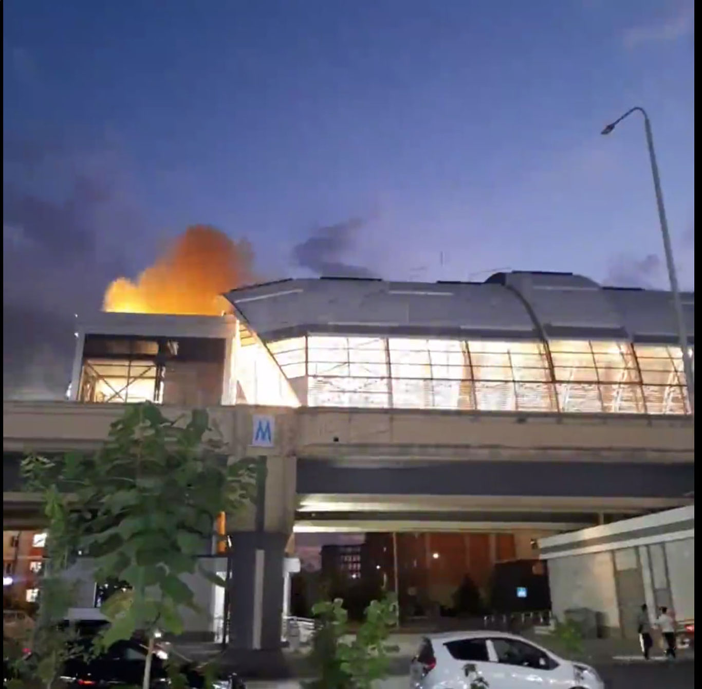 Тошкент метросида ёнғин чиқди