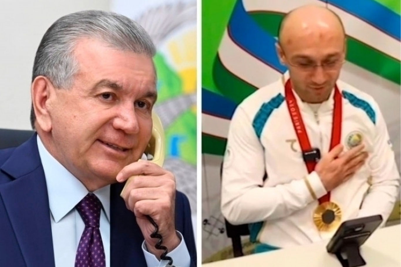 Президент Паралимпия ўйинлари ғолиблари билан суҳбатлашди