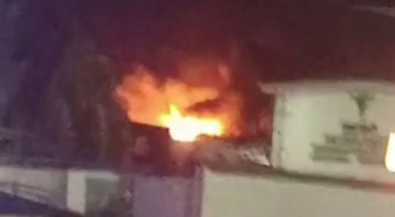 Андижонда ҳам завод ёниб кетди