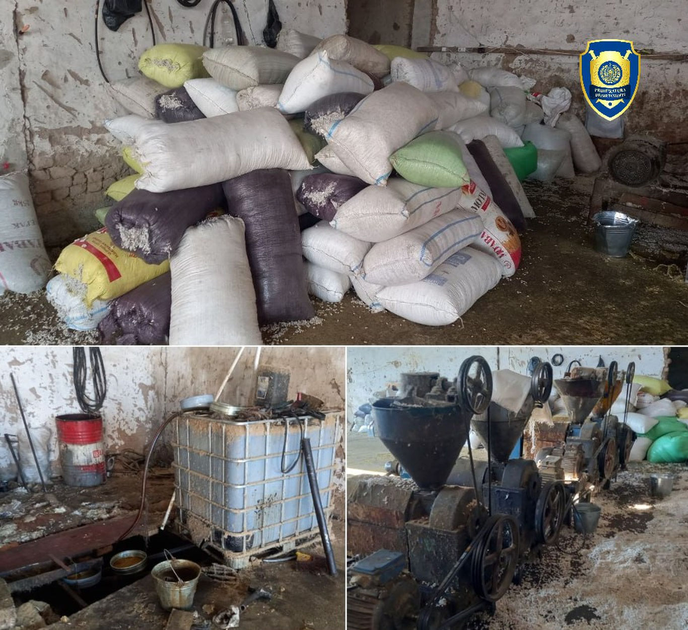 Сурхондарёда истеъмолга яроқсиз ёғ ишлаб чиқараётган цех фош бўлди