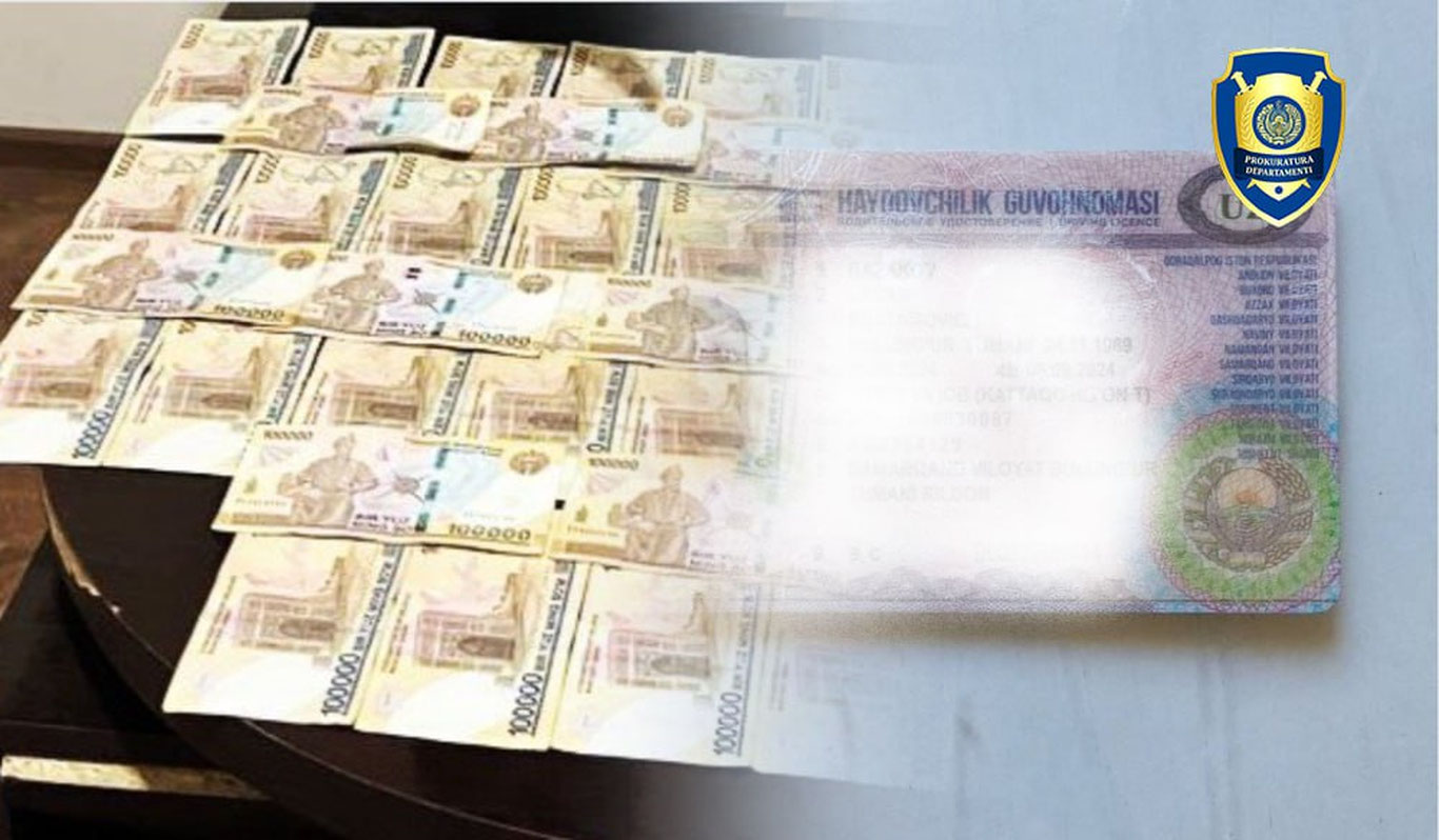 Андижонда сохта “права” тайёрлаган шахс ушланди