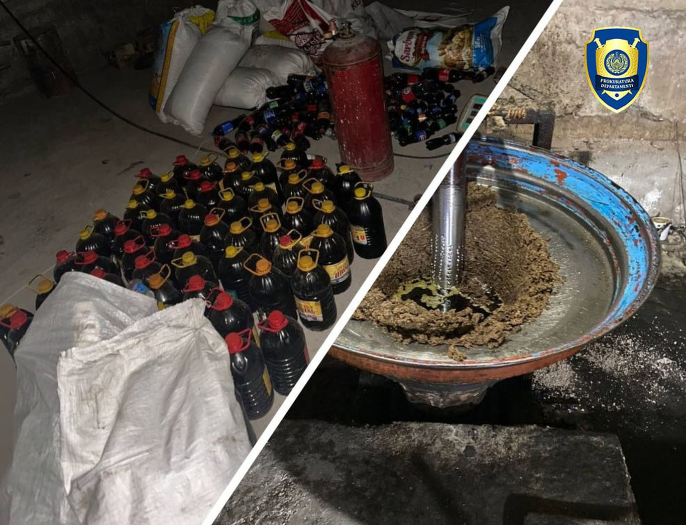 Шаҳрисабзда яширин цех фош бўлди