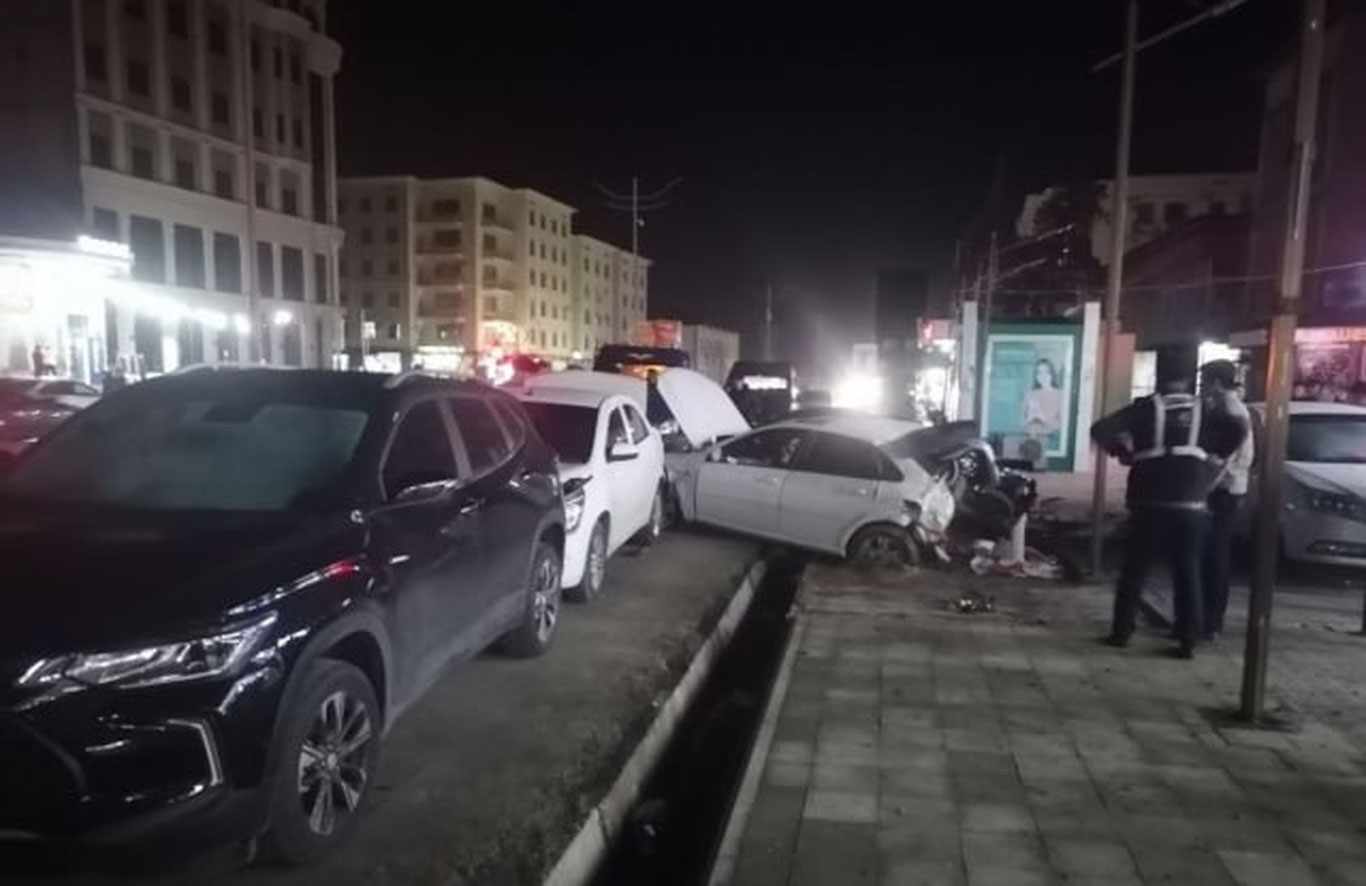 Qashqadaryoda 5 ta mashina avariyaga uchradi