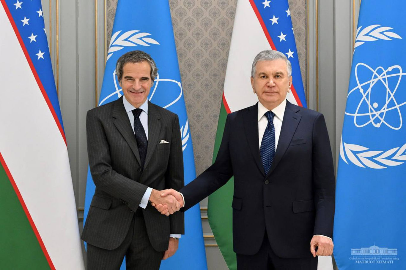 Prezident Xalqaro atom energiyasi agentligi rahbarini qabul qildi