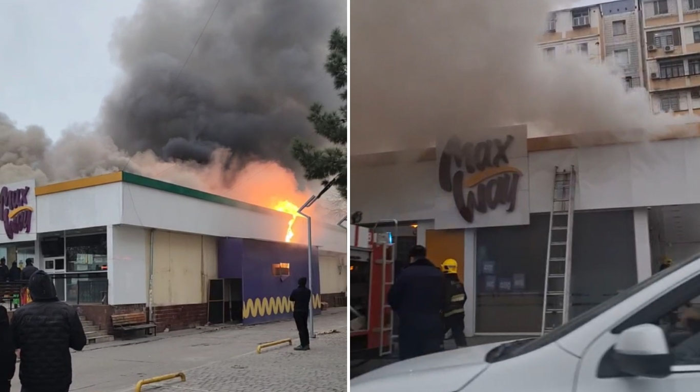 Тошкентдаги овқатланиш жойида ёнғин чиқди