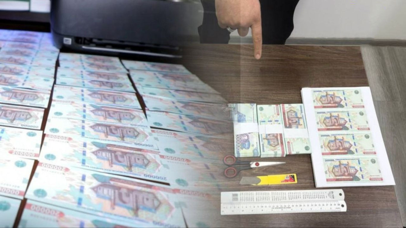 Тошкентда қалбаки пул тайёрлаган шахслар ушланди