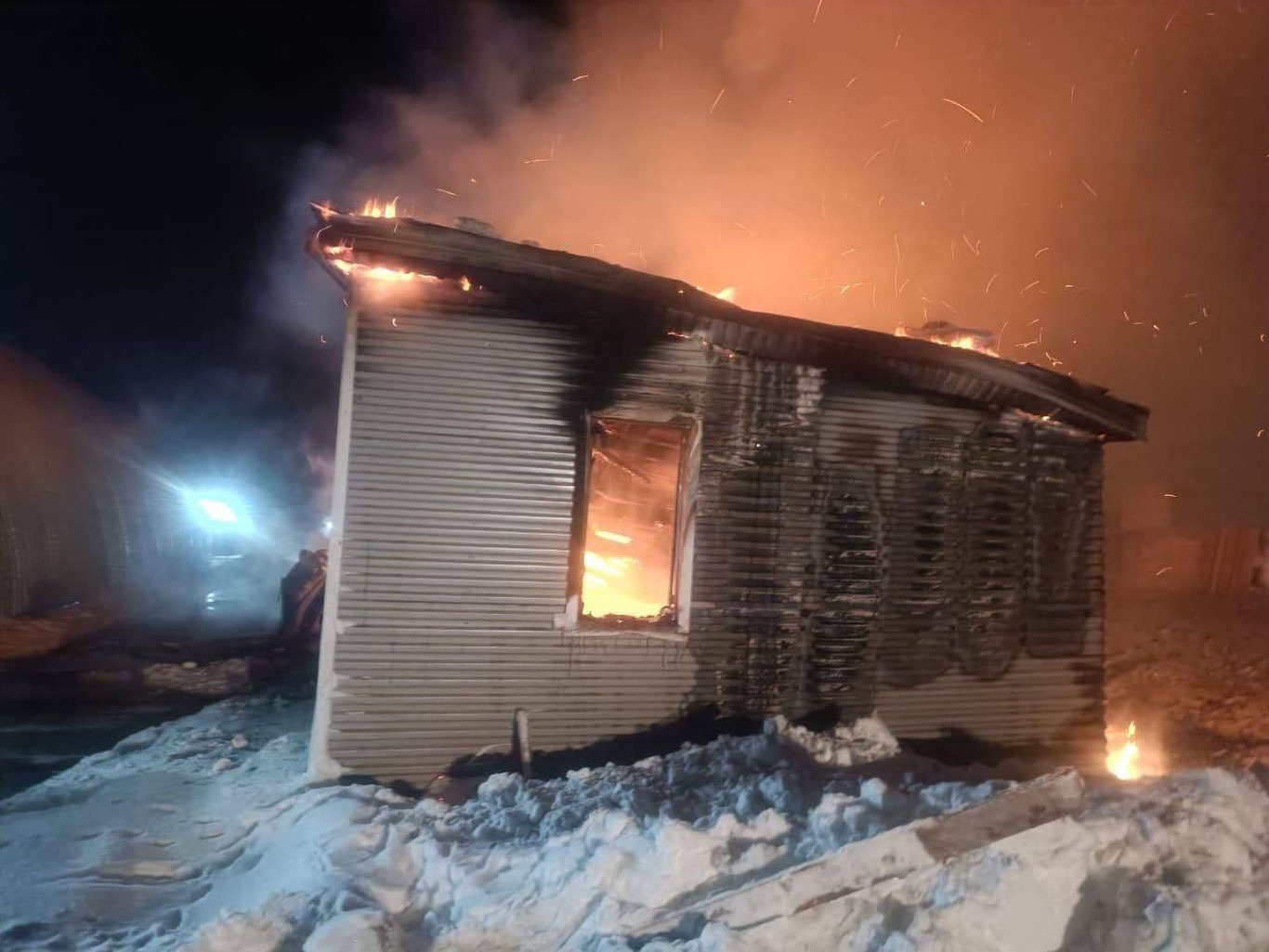 Татаристондаги фермада йирик ёнғин юз берди