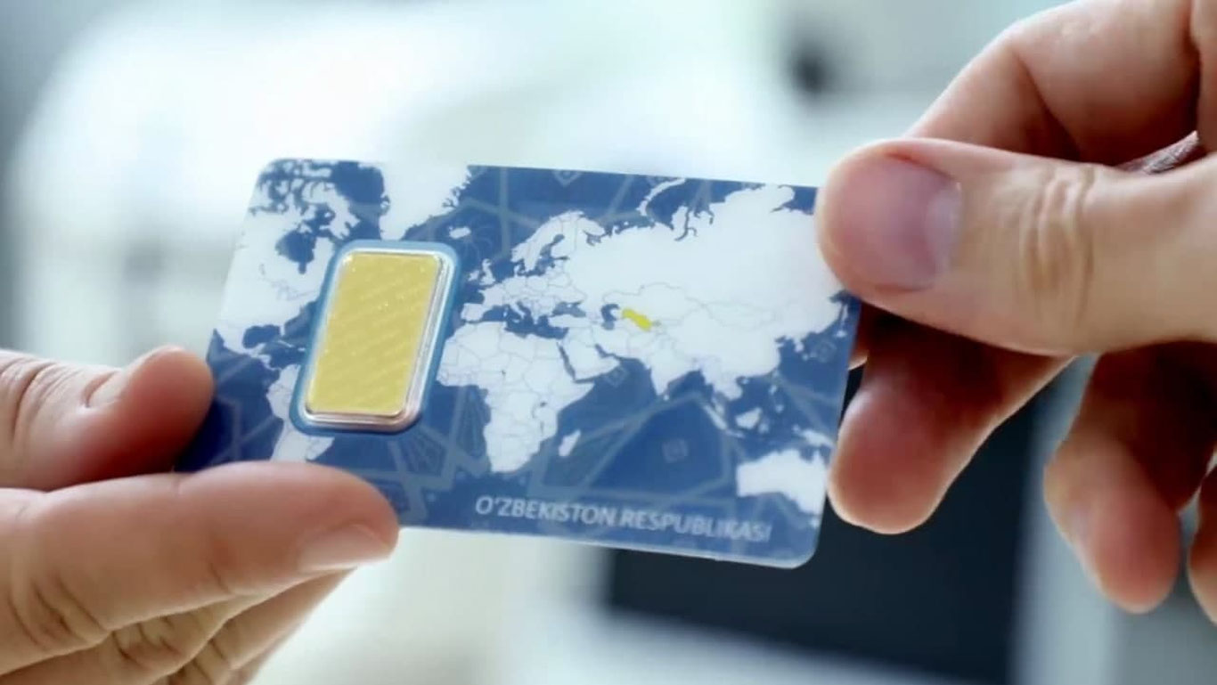 Ўлчовли янги олтин қуймалар сотувга чиқарилмоқда