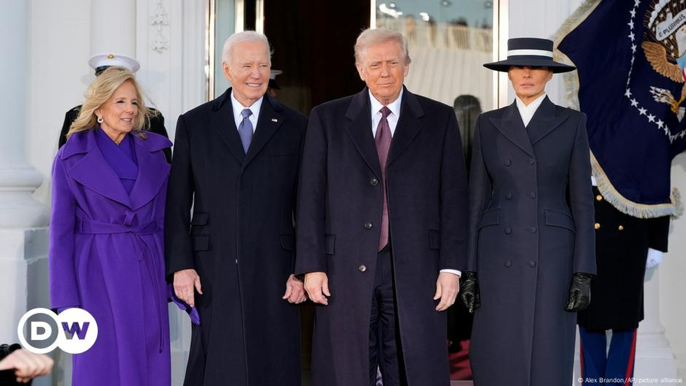 Доналд Трамп Байденни кузатиб қўйди