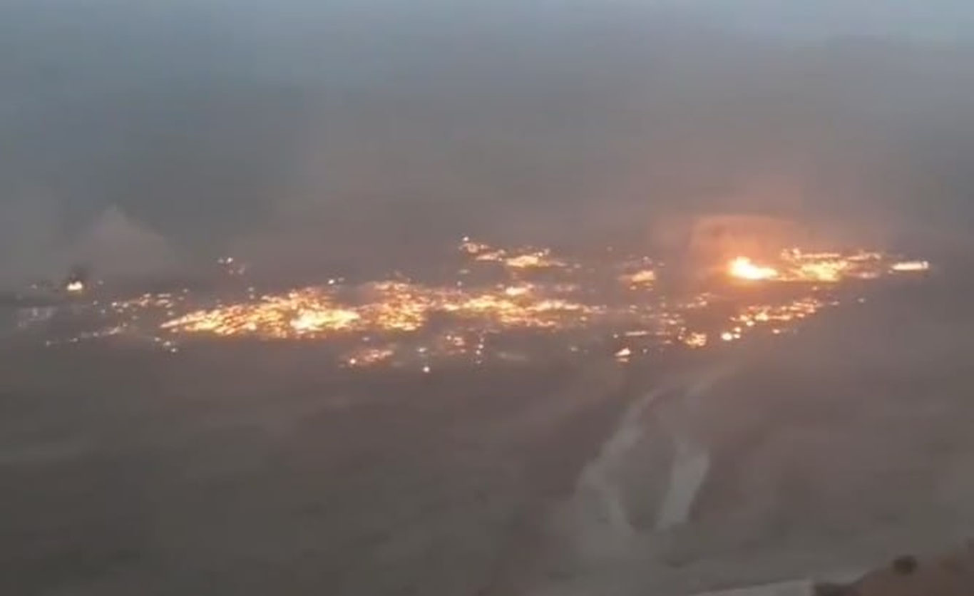 Бойсундаги газ конида оловли майдон юзага келгани айтилди