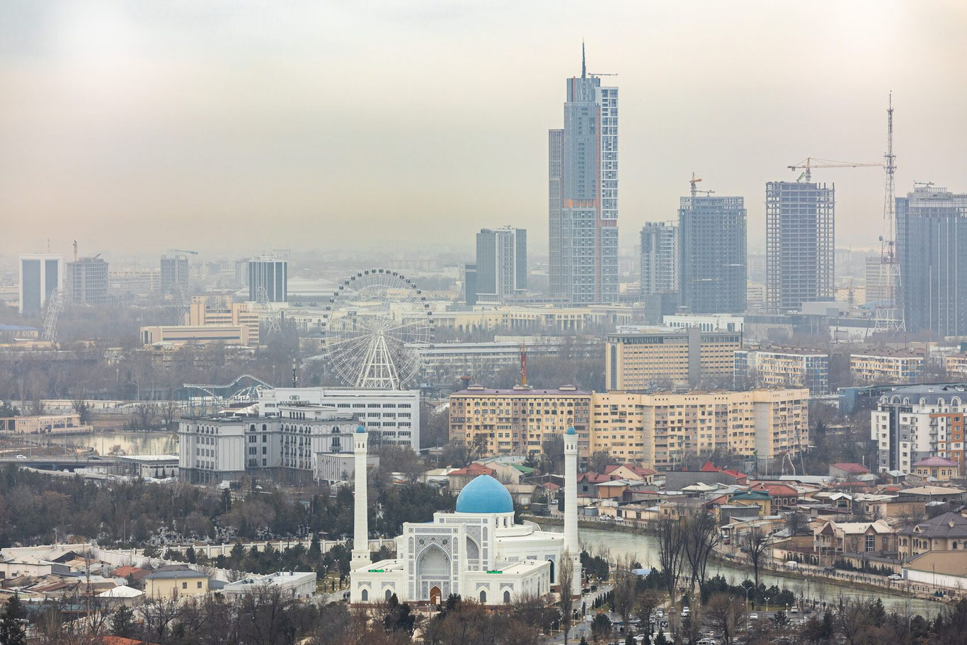 Тошкентда ёмғирдан сўнг ҳаво яхшиланди