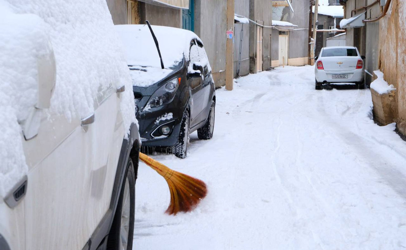 Ўзбекистонда ҳарорат пасайиб, яна қор ёғиши кутилмоқда