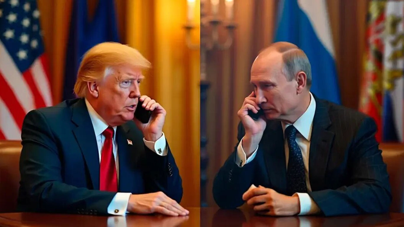 Donald Tramp Putin bilan telefonlashdi
