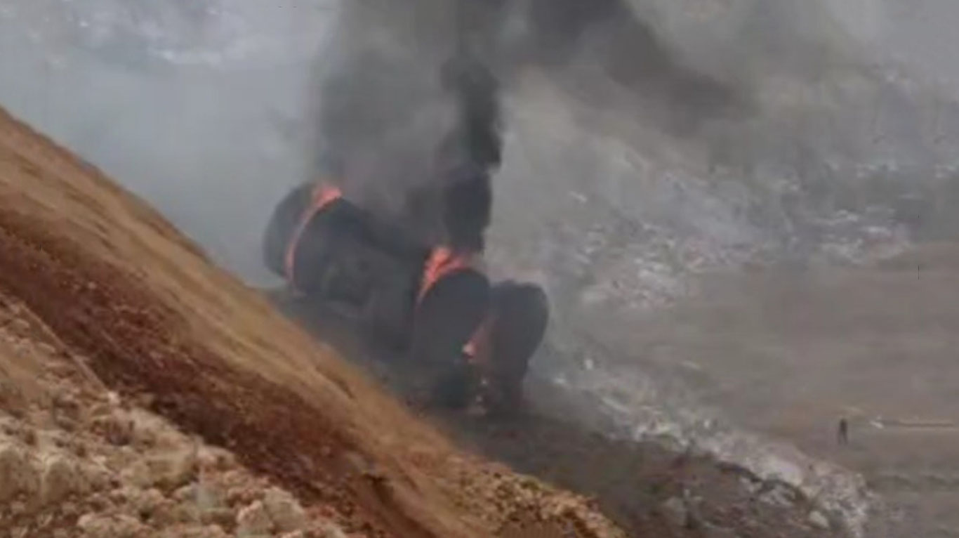 Ангрендаги кўмир конида ҳайдовчи вафот этди