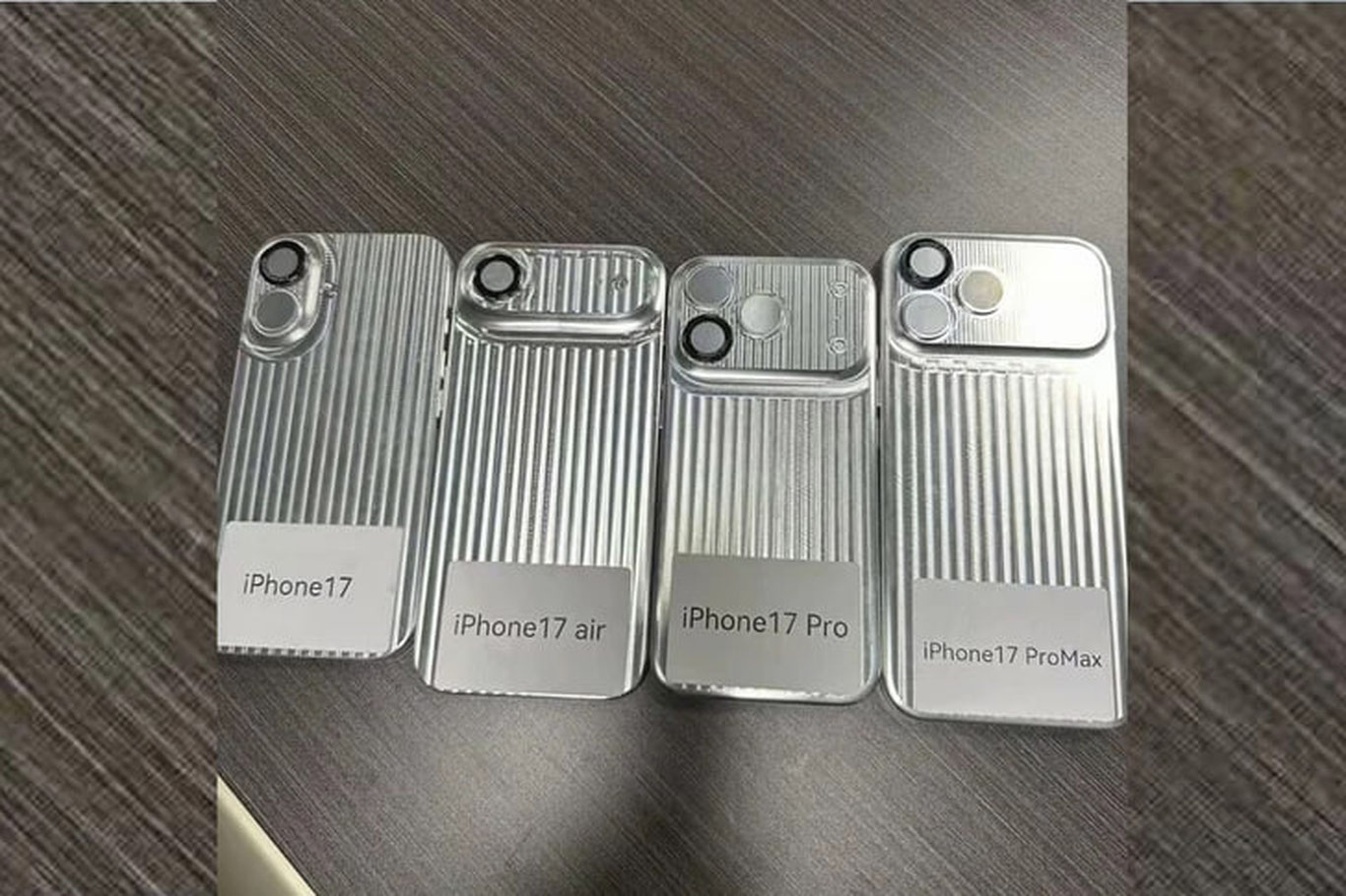iPhone 17 seriyasining dizayni e’lon qilindi