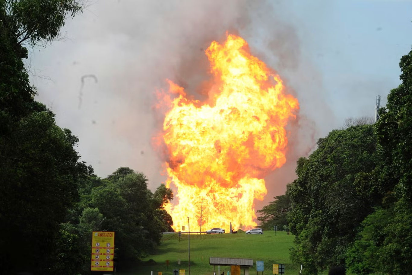 Малайзиядаги газ қувурида портлаш юз берди