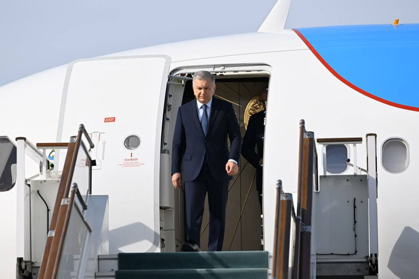 Шавкат Мирзиёев Самарқанд шаҳрига борди