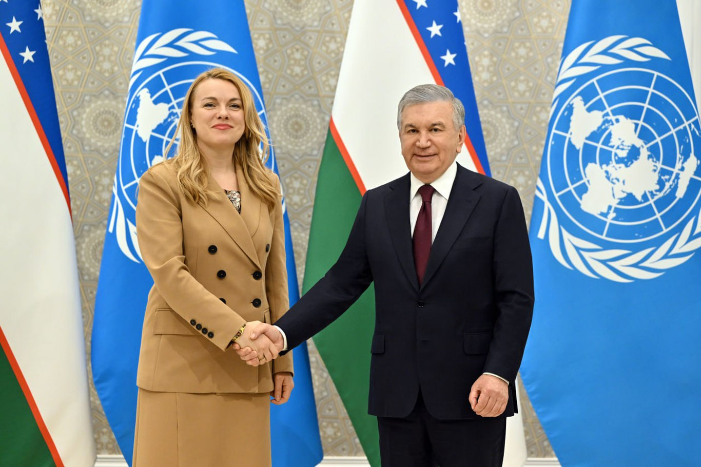 Шавкат Мирзиёев БМТ Бош котиби ўринбосарини қабул қилди