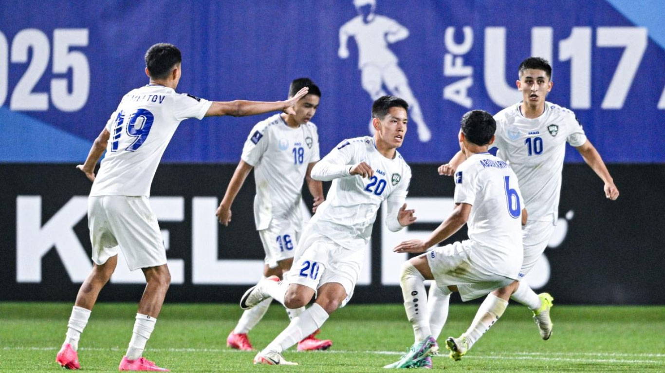 Ўзбекистон U-17 терма жамоаси Жаҳон чемпионати йўлланмасини қўлга киритди