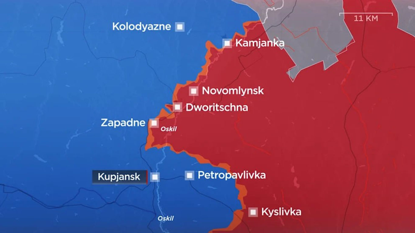 Россия армияси Харков вилоятига ҳужумни кучайтирмоқда