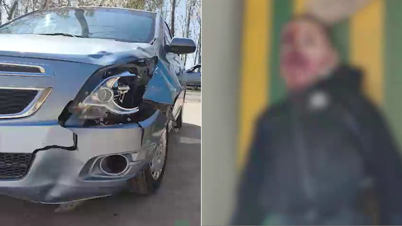 Наманганда 10-синф ўқувчиси автомобиль бошқариб 4-синф ўқувчисини уриб юборди