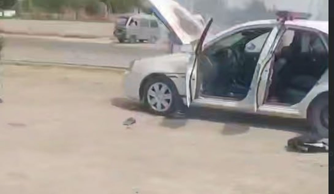 Қашқадарёда ЙПХ машинаси ёниб кетди