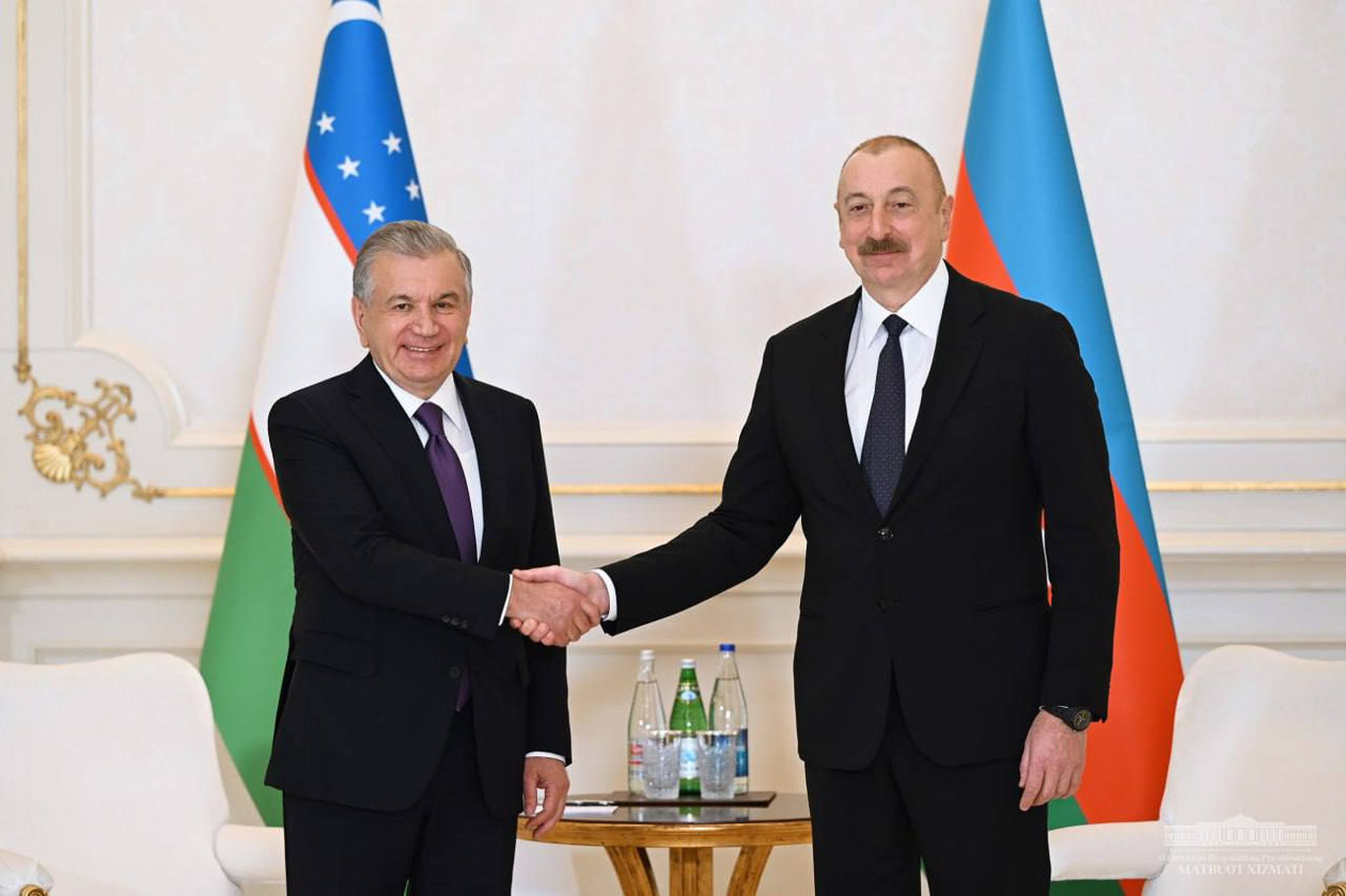 Shavkat Mirziyoyev Ilhom Aliyev bilan telefonlashdi