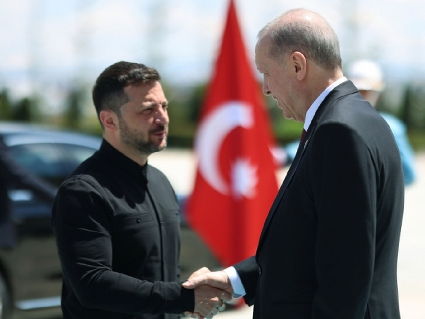 Zelenskiy Erdo‘g‘an bilan uchrashdi